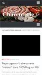 Mobile Screenshot of faire-charcuterie.fr